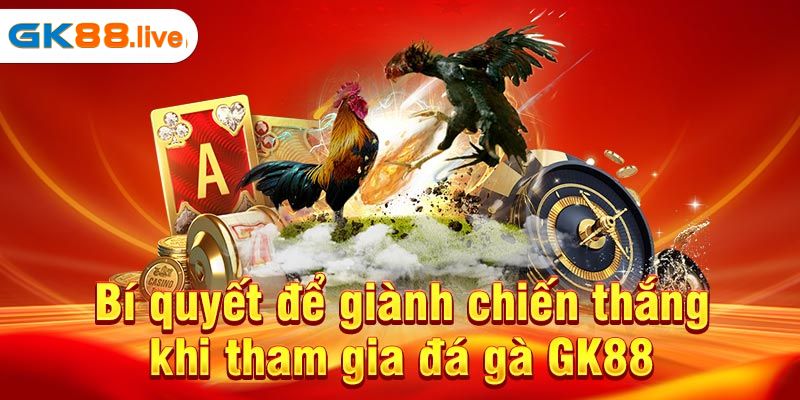 Bí quyết để giành chiến thắng khi tham gia đá gà GK88