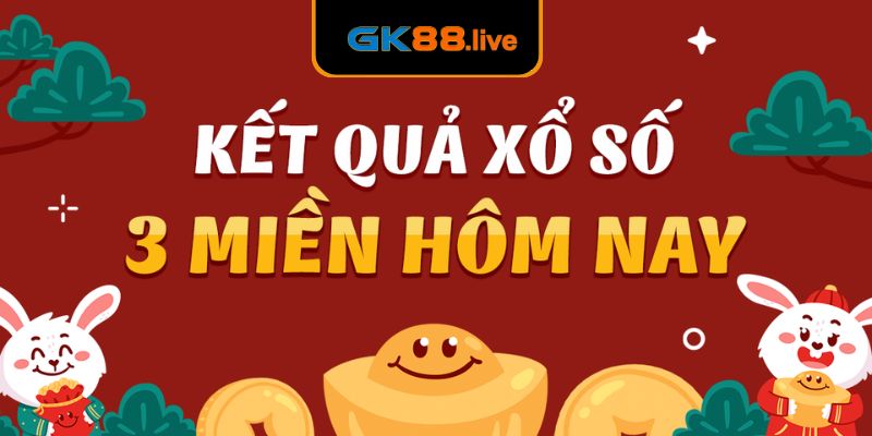 Khái quát thông tin về xổ số 3 miền tại GK88 