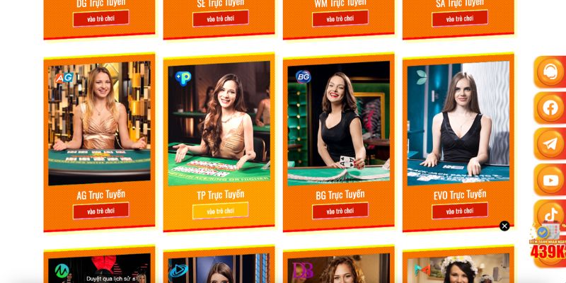 Ưu điểm nổi bật mà nhất định bạn phải thử khi tham gia live casino GK88