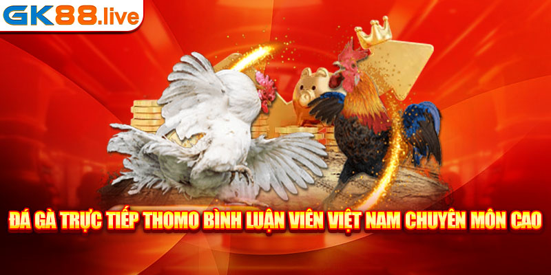 Đá gà trực tiếp thomo bình luận viên Việt Nam chuyên môn cao